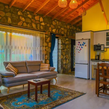 Сasa de vacaciones Luxury Stone House With Indoor - Outdoor Pools, Turkish Bath And Sauna In Fethiye