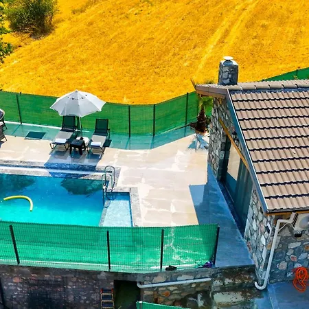 Luxury Stone House With Indoor - Outdoor Pools, Turkish Bath And Sauna In Fethiye Сasa de vacaciones Incirkoy
