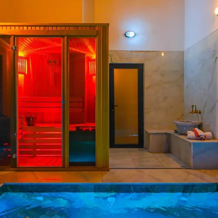 Luxury Stone House With Indoor - Outdoor Pools, Turkish Bath And Sauna In Fethiye * Incirkoy
