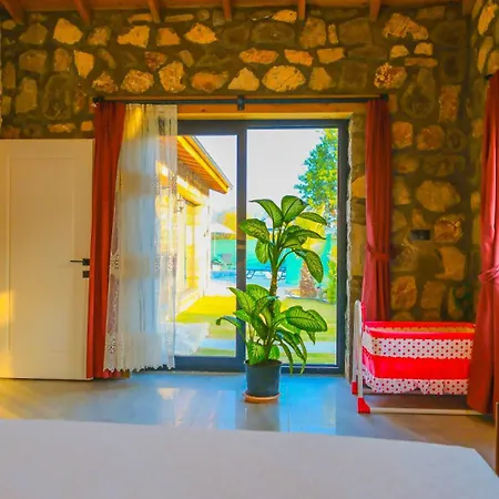 Luxury Stone House With Indoor - Outdoor Pools, Turkish Bath And Sauna In Fethiye * Incirkoy