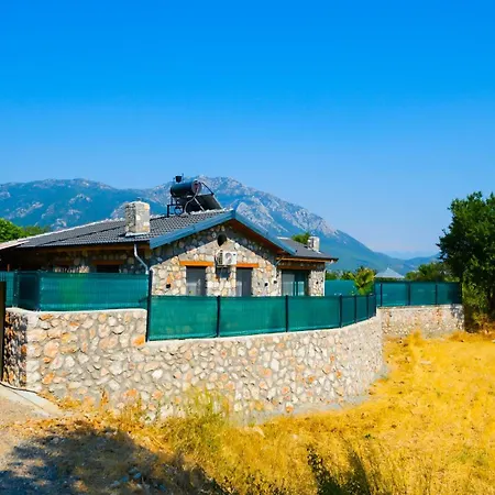 Luxury Stone House With Indoor - Outdoor Pools, Turkish Bath And Sauna In Fethiye