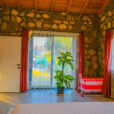 Luxury Stone House With Indoor - Outdoor Pools, Turkish Bath And Sauna In Fethiye *